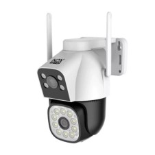 INOX-14IPC 3+3 Megapiksel 1080P Full HD Wi-Fi Çift Lensli Gece Görüşlü Suya Dayanıklı Dış Ortam Kamera