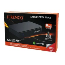 Hiremco Smile Pro Max 4K 64GB Android 12 Uydu Alıcısı