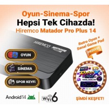 Hiremco Matador Pro Plus 14 Android TV Box