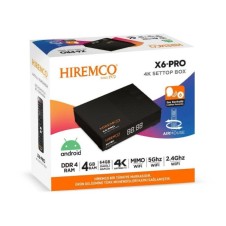 Hiremco X6 PRO Android Box